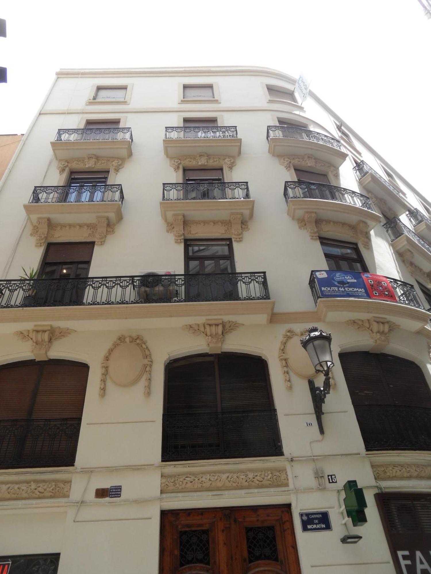 Pension Moratin Valencia Exterior foto