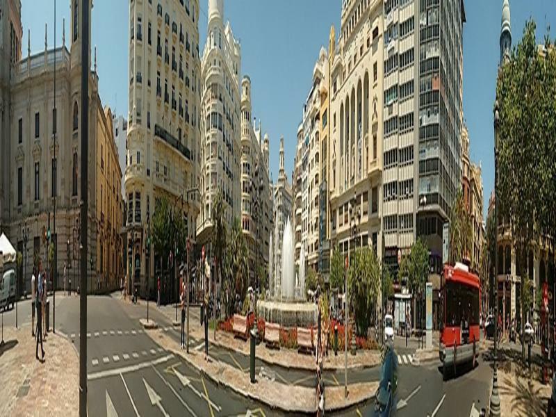 Pension Moratin Valencia Exterior foto